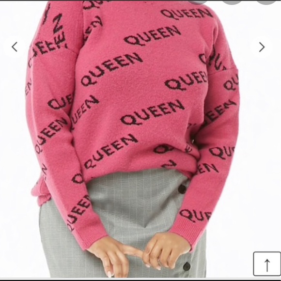 Queen Sweater Forever 21 Size L - Picture 6 of 6